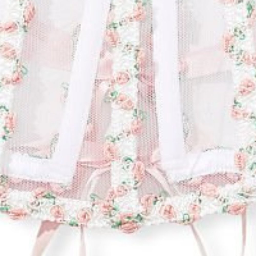 VS M/L DREAM ANGELS Secret Garden Garter Belt Bride Bride-To-Be NWT